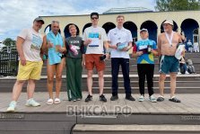 выкса.рф, Антон Уханов и Ирина Мирошкина — лучшие в заплыве моржей на Выкса-фестивале